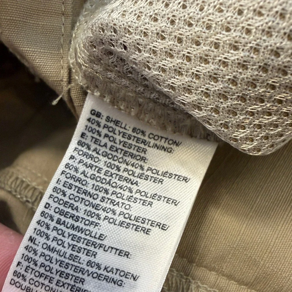 The North Face Tribe Cargo Short Mens 38 Dune Beige Hiking Outdoor Ripstop 11